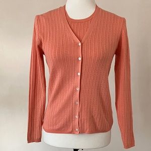 NEW SILK BROOKS BROTHERS TWIN SET